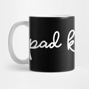 pad kra pao - white Mug